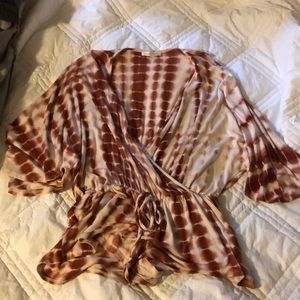 Honey Punch Tie Dye Romper